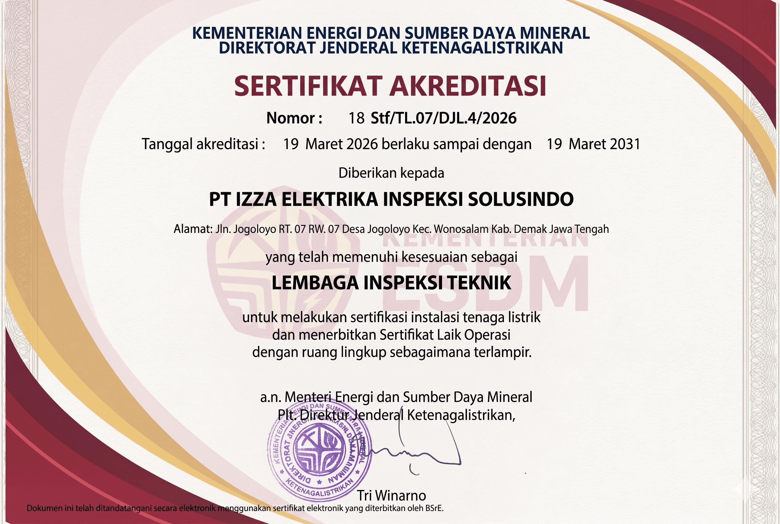 Sertifikat 3